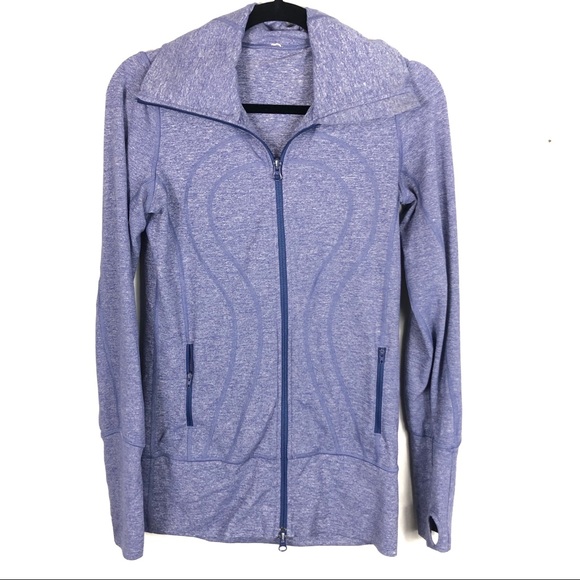 lululemon athletica Jackets & Blazers - Lululemon purple jacket zip up G19